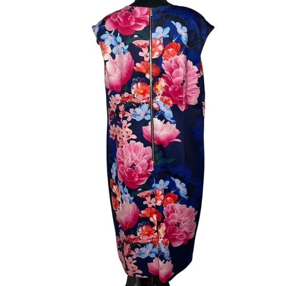 Vince Camuto Floral Pencil Dress - Women’s 14W - Picture 5 of 11